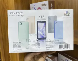 New Discover K15 256 GB Black