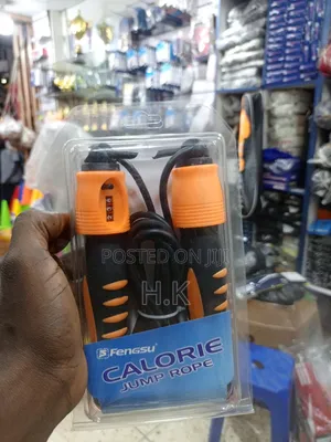 Jump Rope With a Built-in Calorie Counter.