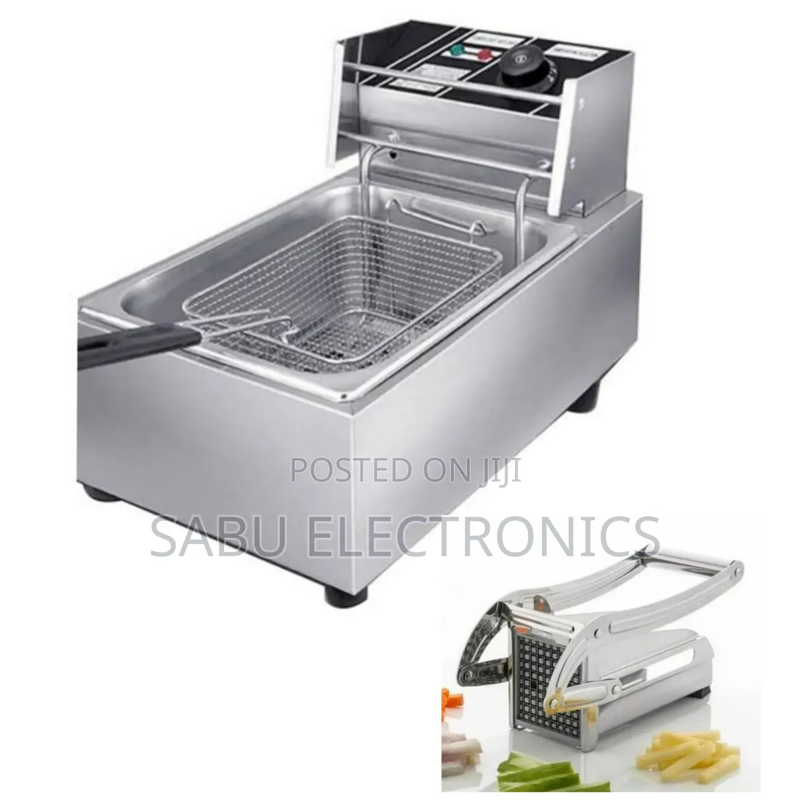 Electric Deep Fryer 6l+ Free Potato Chipper/ Cutter