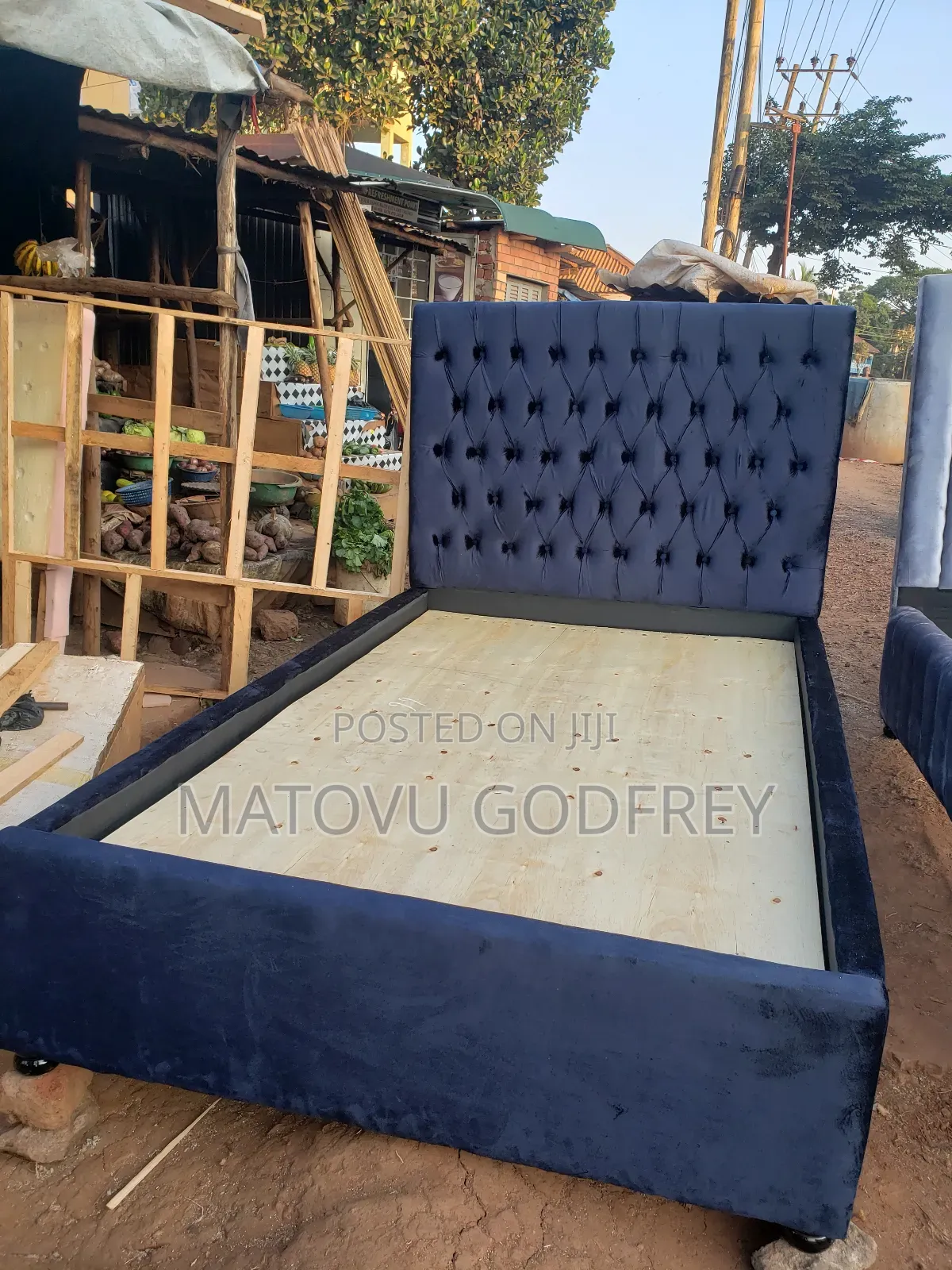 Nevy Blue 4x6 Bed