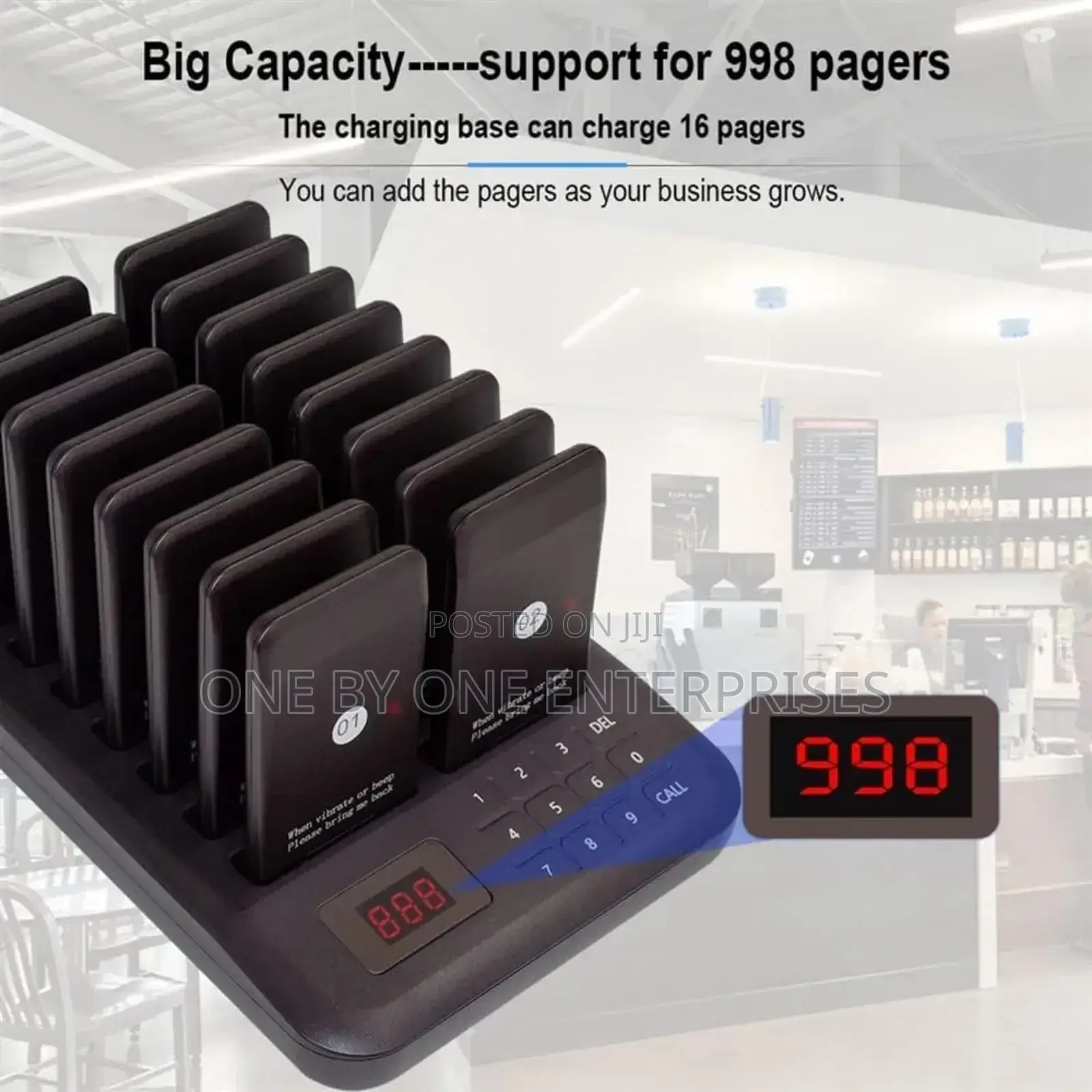 Restaurant Pager System, Ringer Service