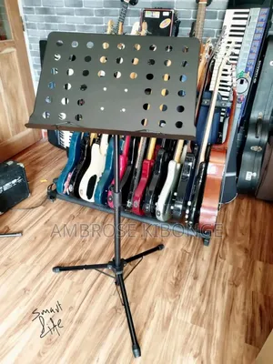 Nylon Fibers Tripod Bottom Lyrics Support Music Sheet Stand.