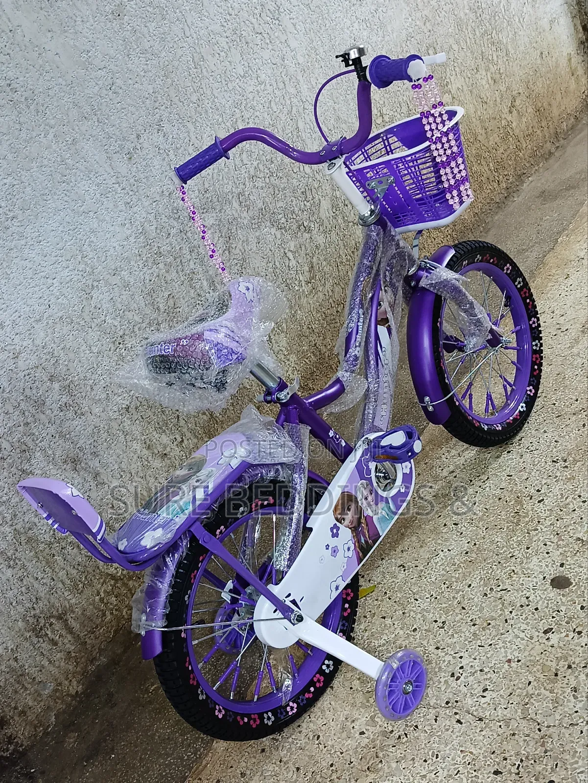 Size 16 Purple Children's Bicycle