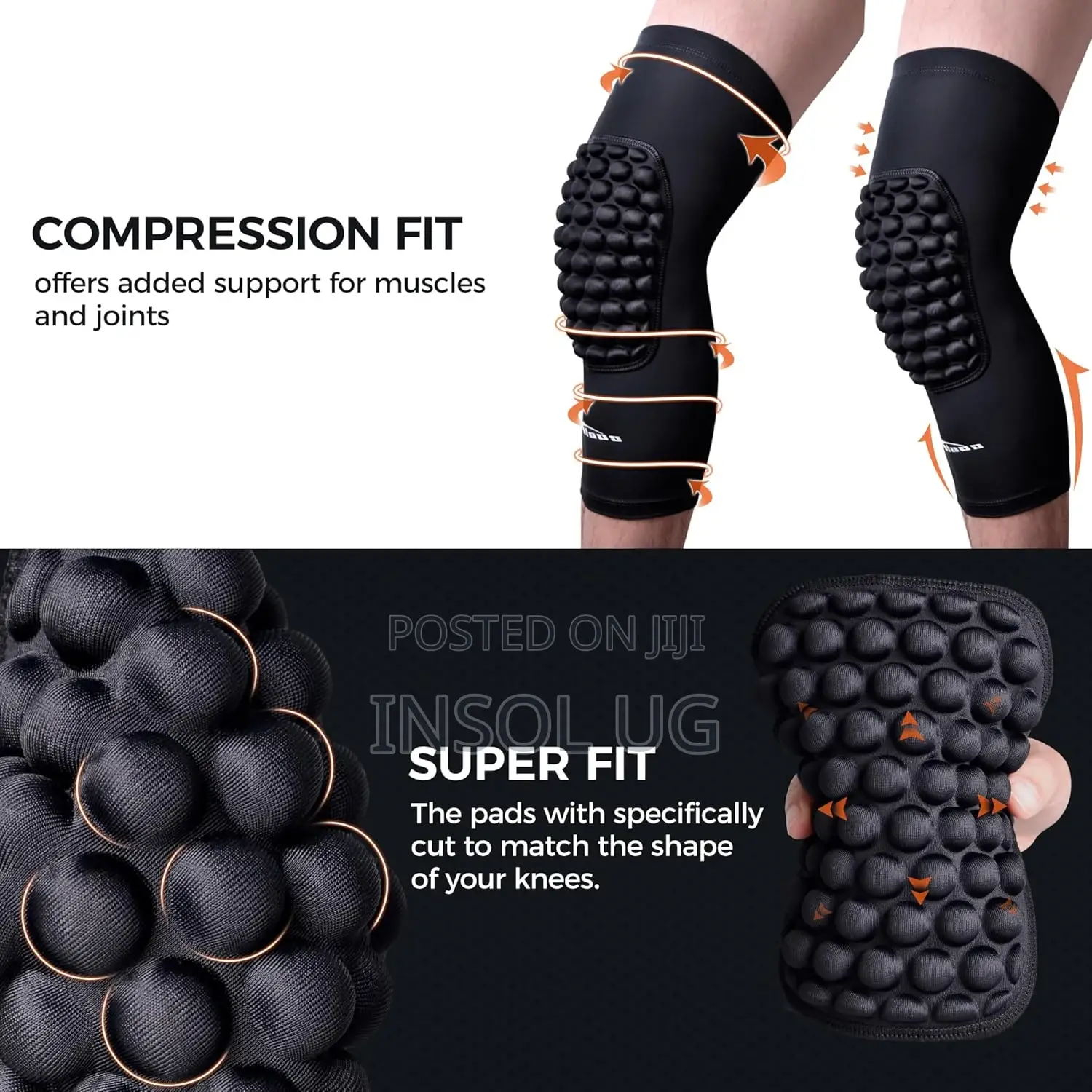 Knee Compression Pads For Sports
