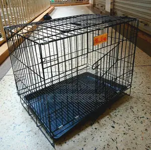 Metallic Dog Cage