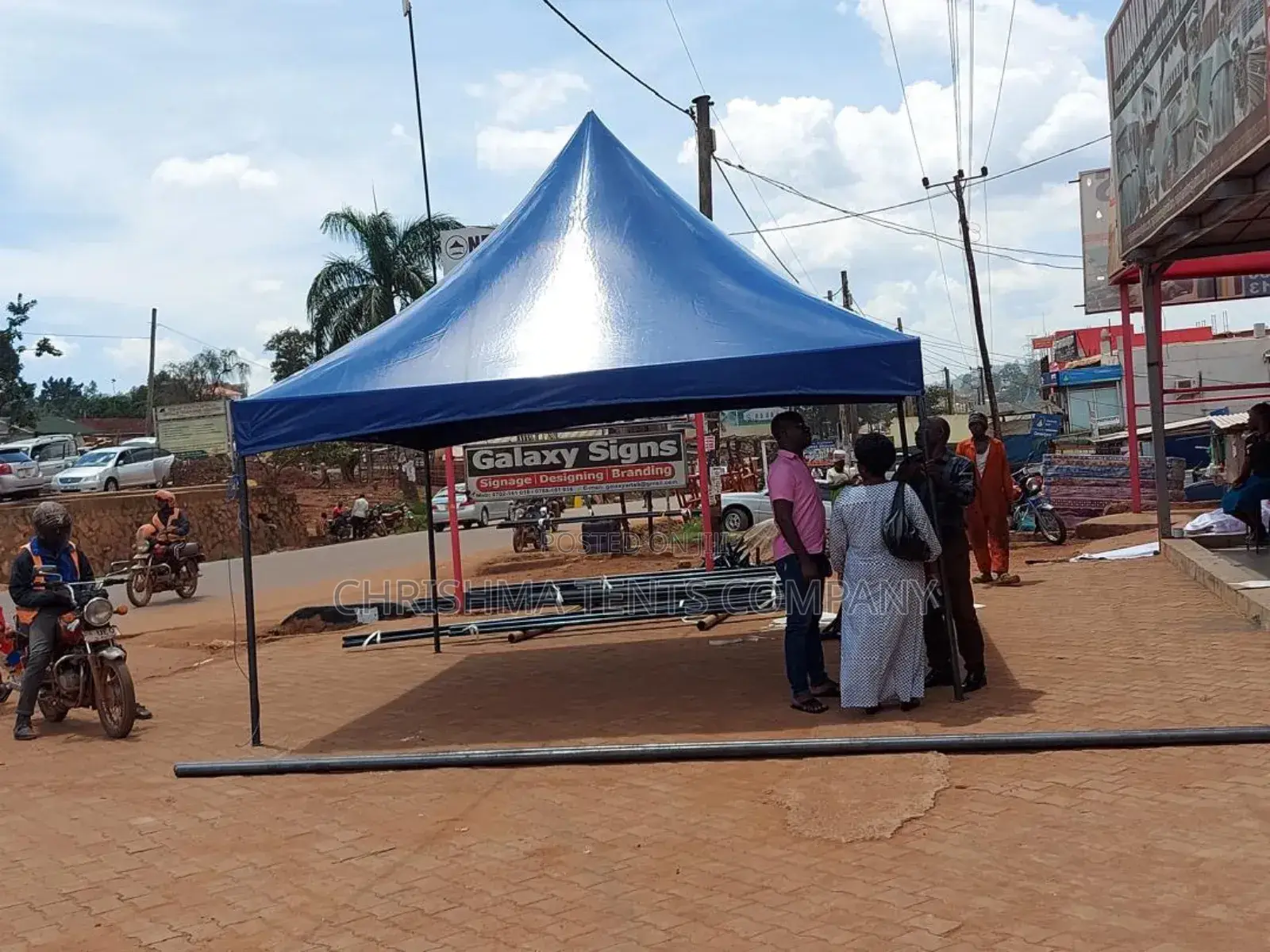 12x12fts Exhibition Tent Heavy Duty PVC Material