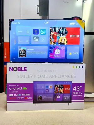Noble 43inches Smart Tv at Good Price