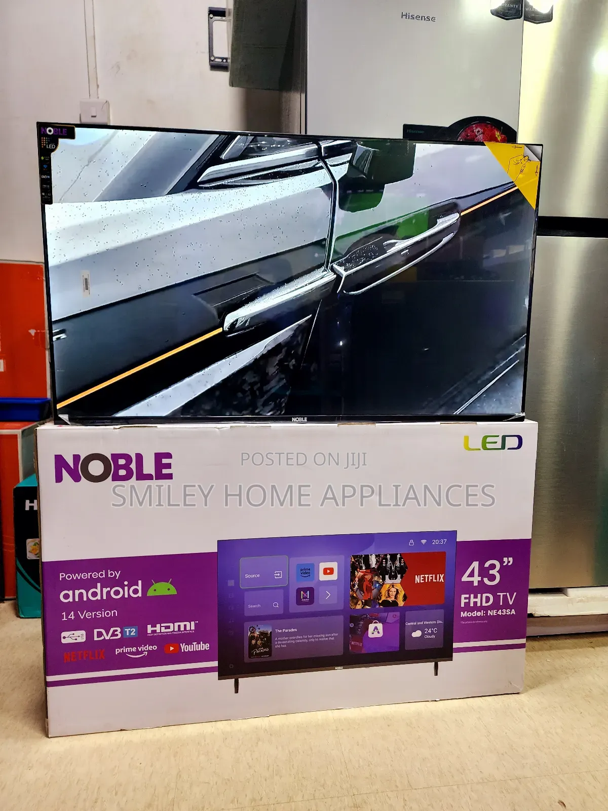 Noble 43inches Smart Tv at Good Price