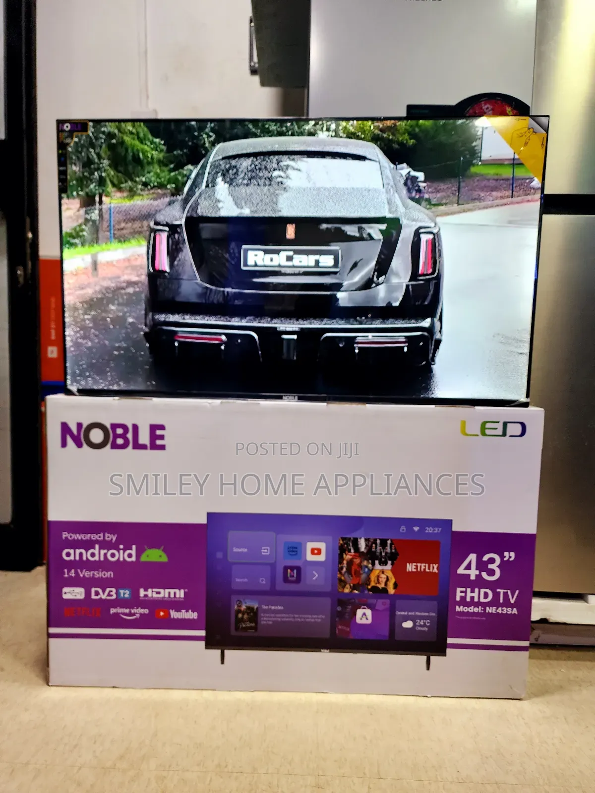 Noble 43inches Smart Tv at Good Price