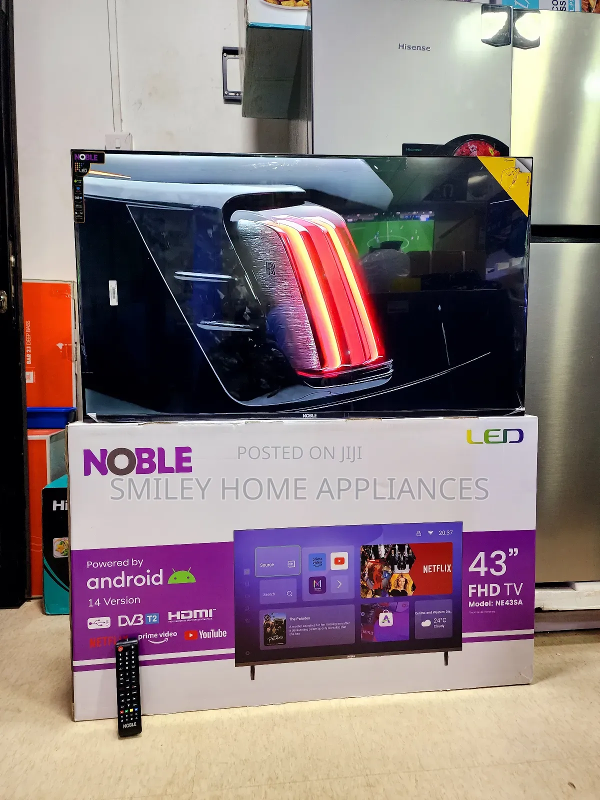 Brand New Noble 43inches Android Smart Tv
