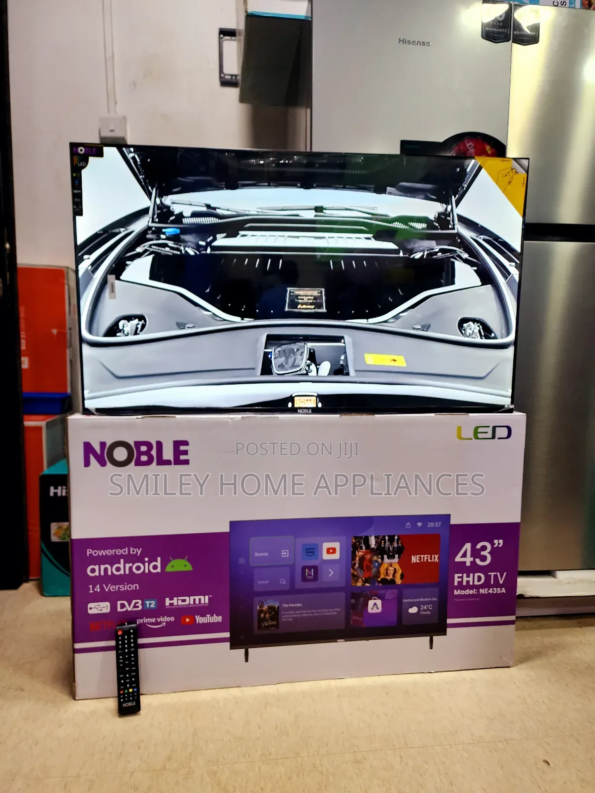 Brand New Noble 43inches Android Smart Tv