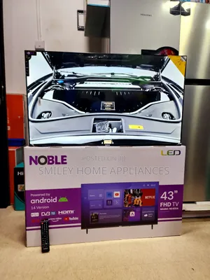 Brand New Noble 43inches Android Smart Tv