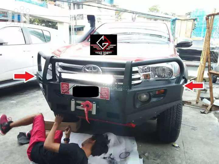 Instaations Of Guards Stainless Bullbars On Vigo 2016 To 2018