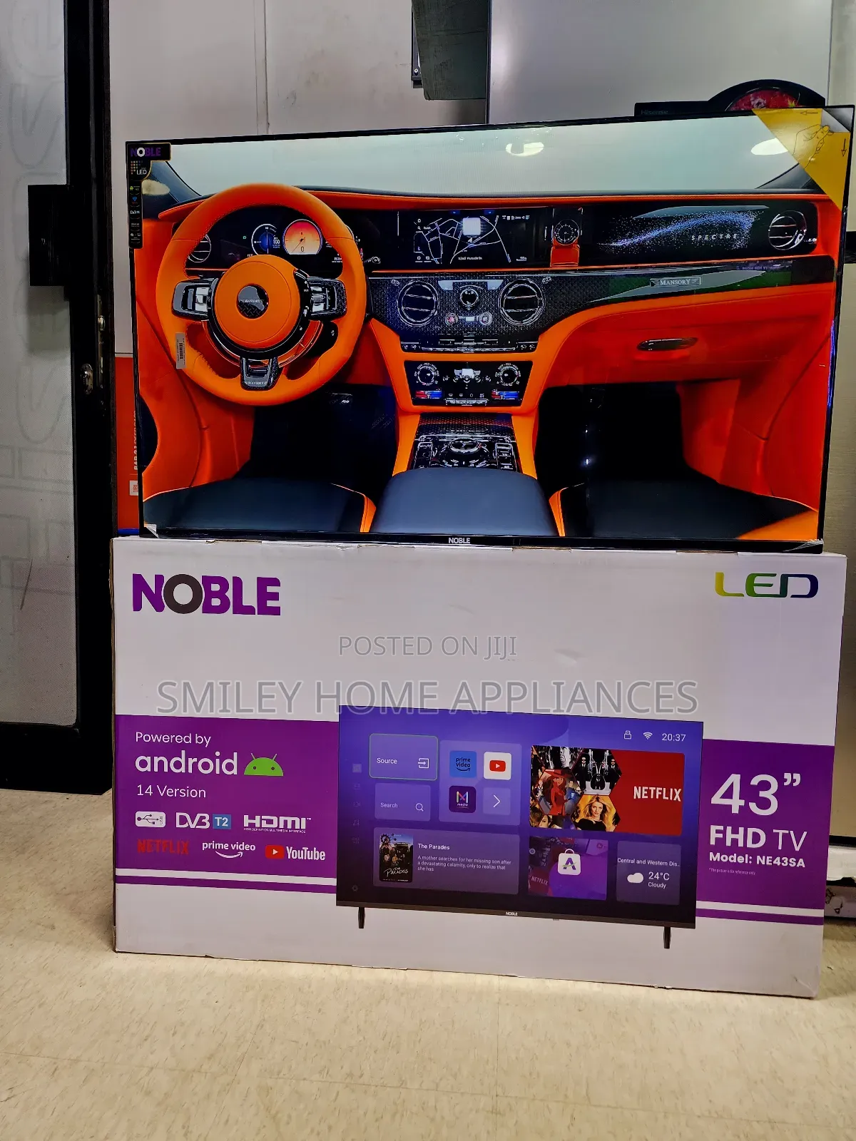 Noble Android Tv 43inches Full HD