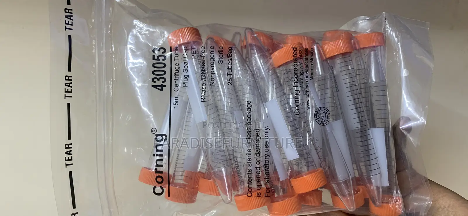 15ml Centrifuge Tube Corning