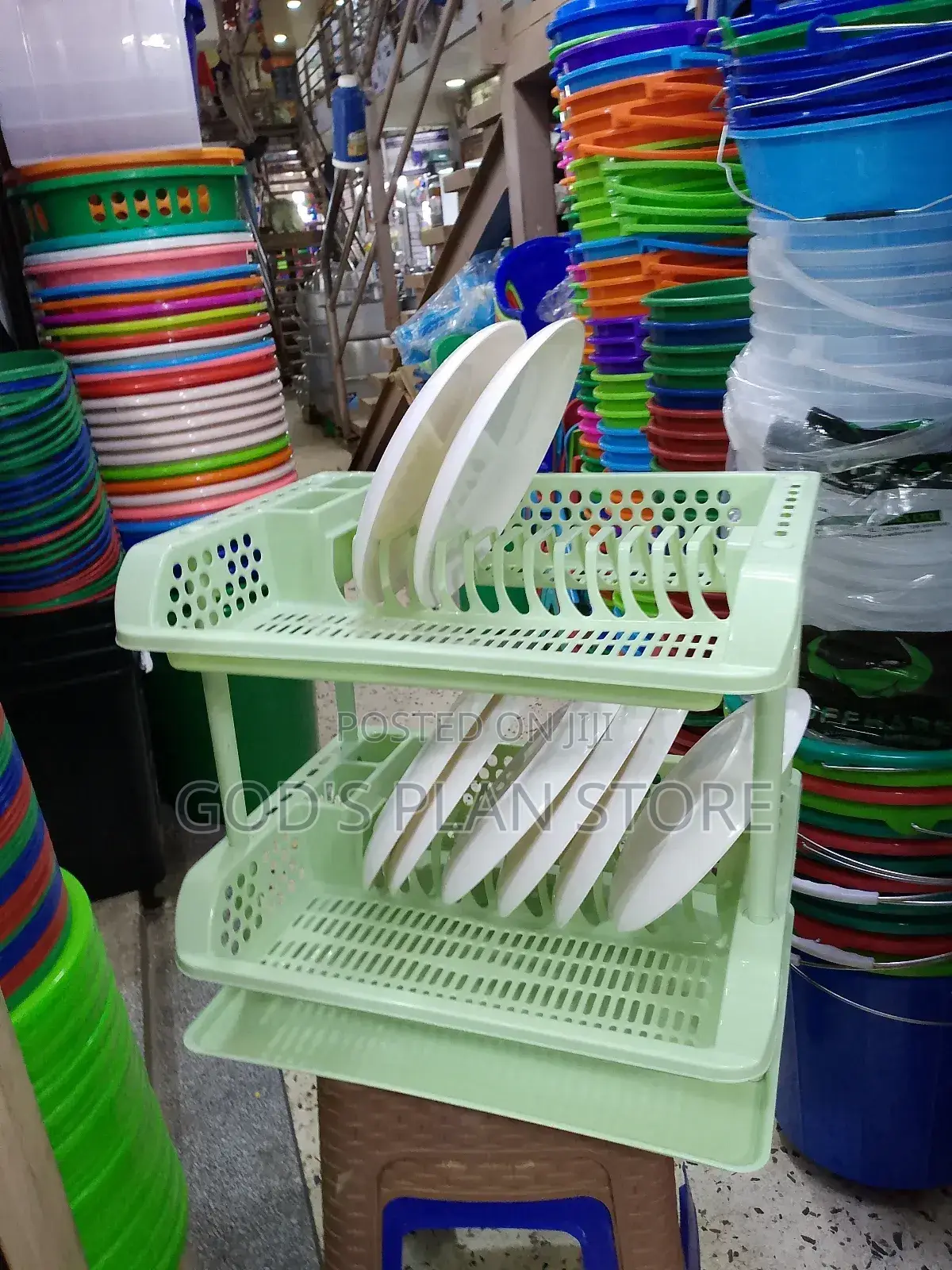 Double Dish Racks Plastic