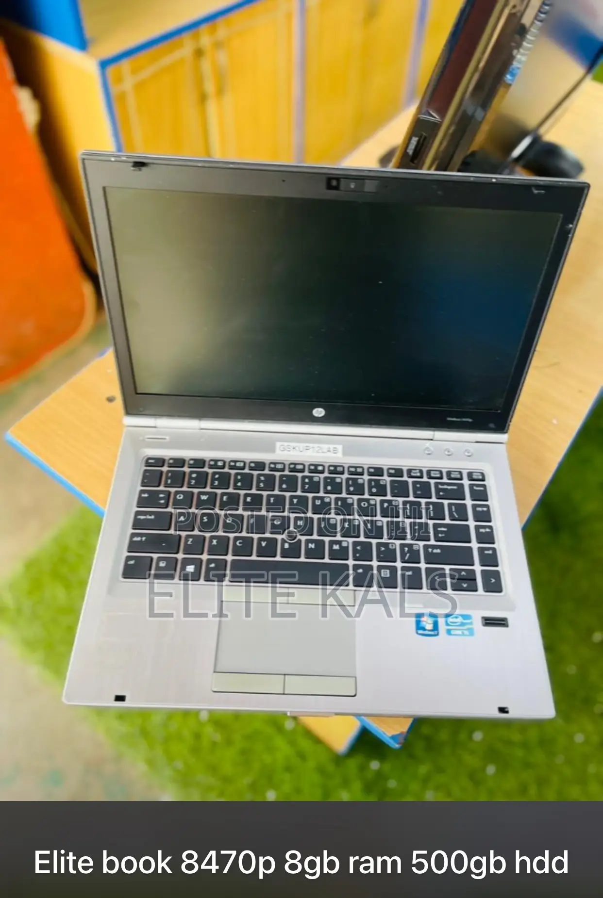Laptop HP EliteBook 8470P 4GB Intel Core I5 HDD 500GB