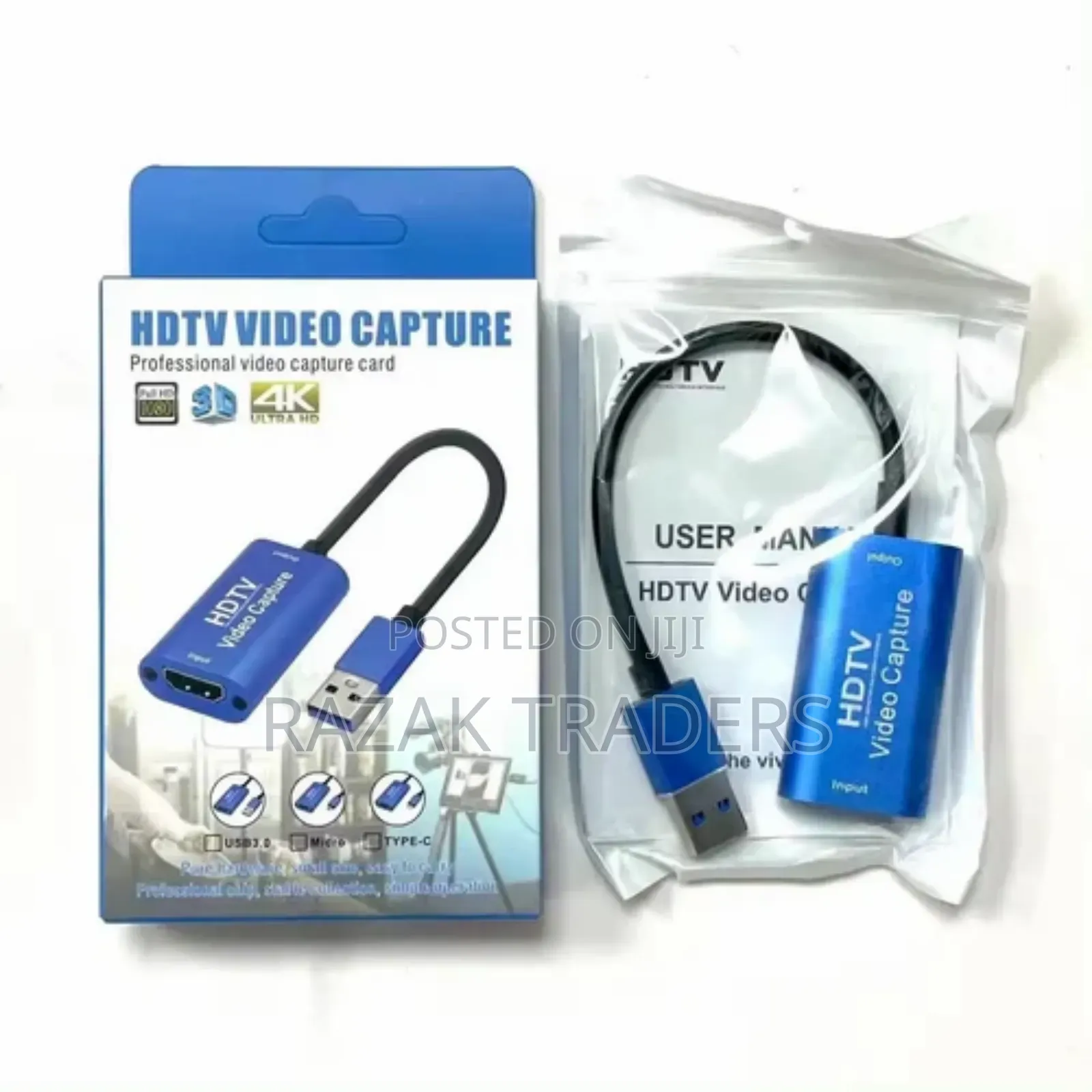 Hdmi-Compatible Video Capture Card USB 3.0