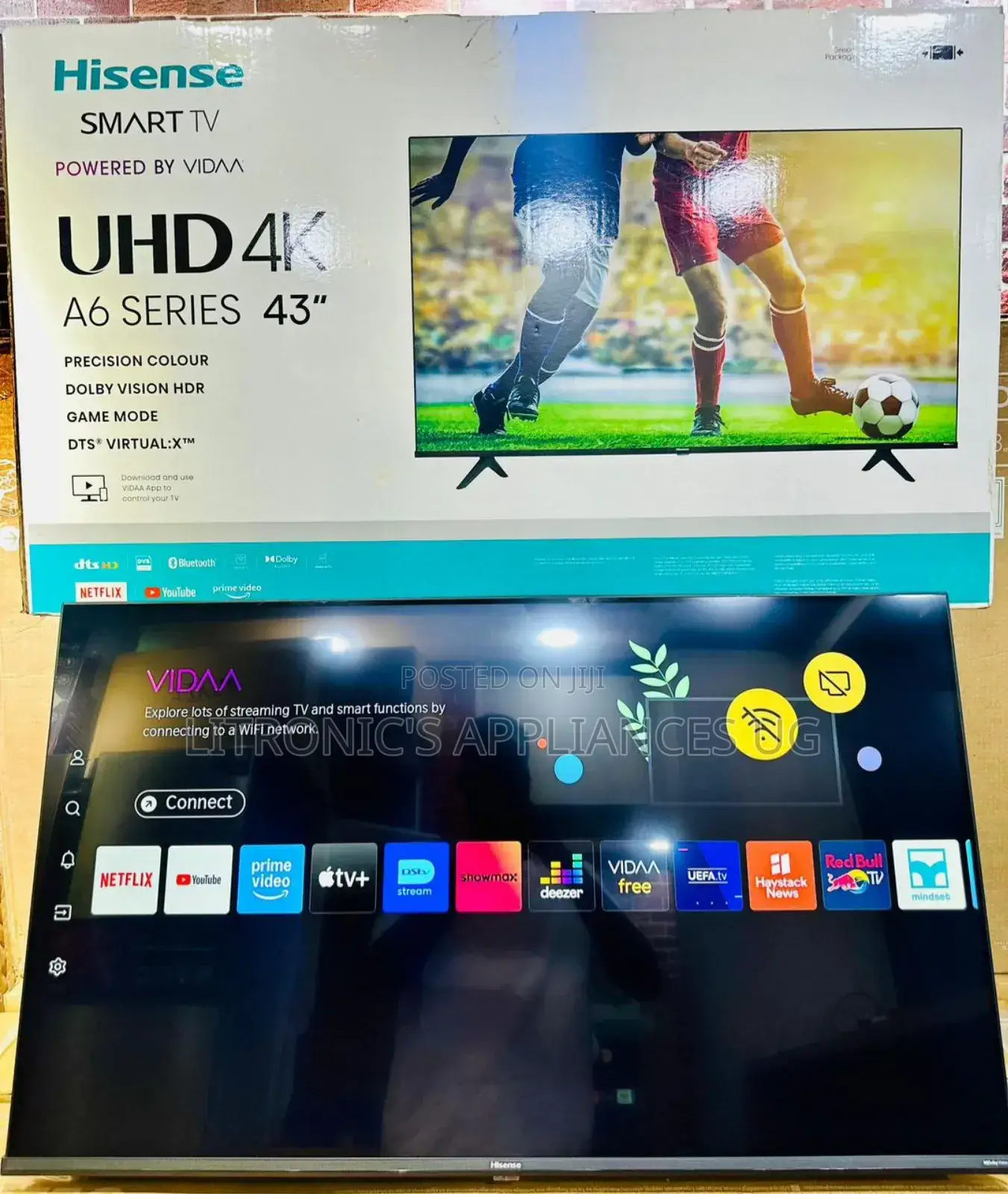 Hisense 43inches Smart Tv