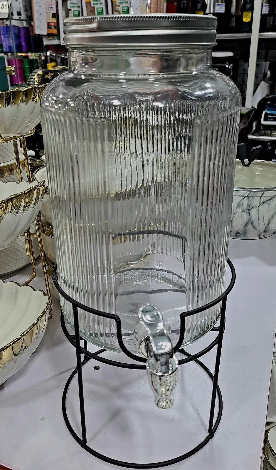 Juice Dispenser With Stand