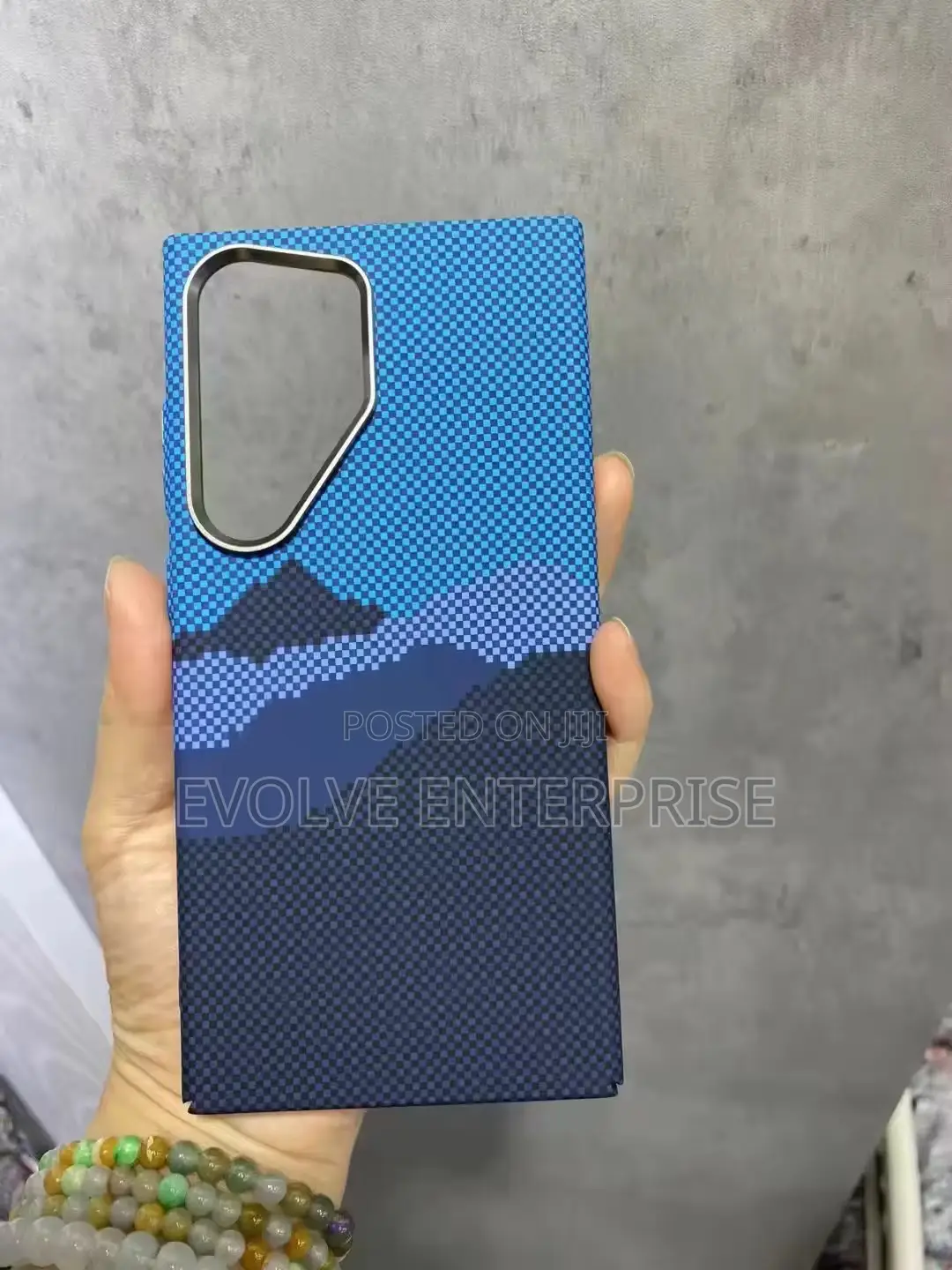 Trendy Carbon Fibre Magsafe Phone Case for Samsung S24 Ultra