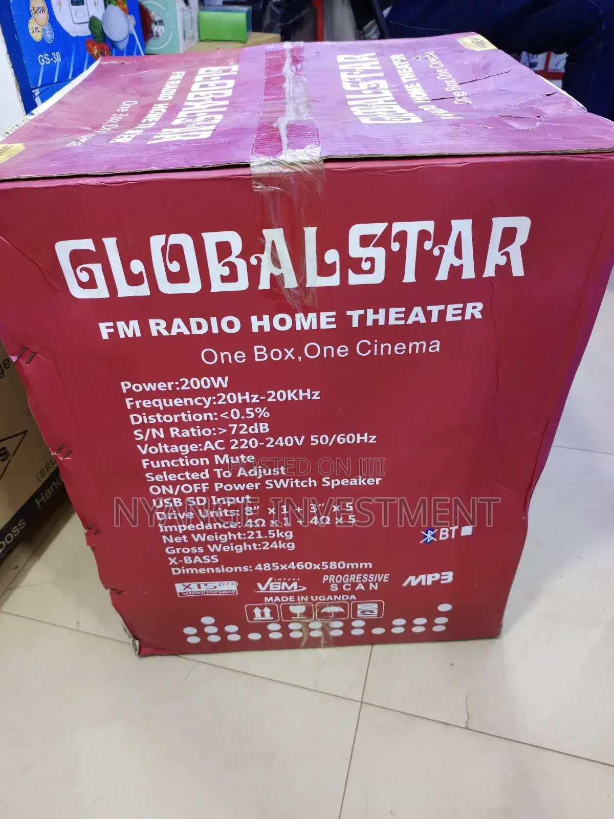 Global Star Sound System and Woofer