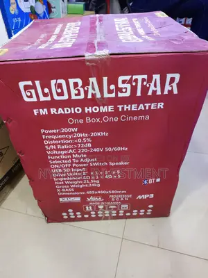 Global Star Sound System and Woofer