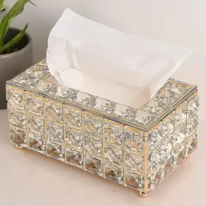 Crystal Tissue Storage Box