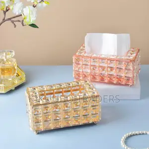 Crystal Tissue Storage Box