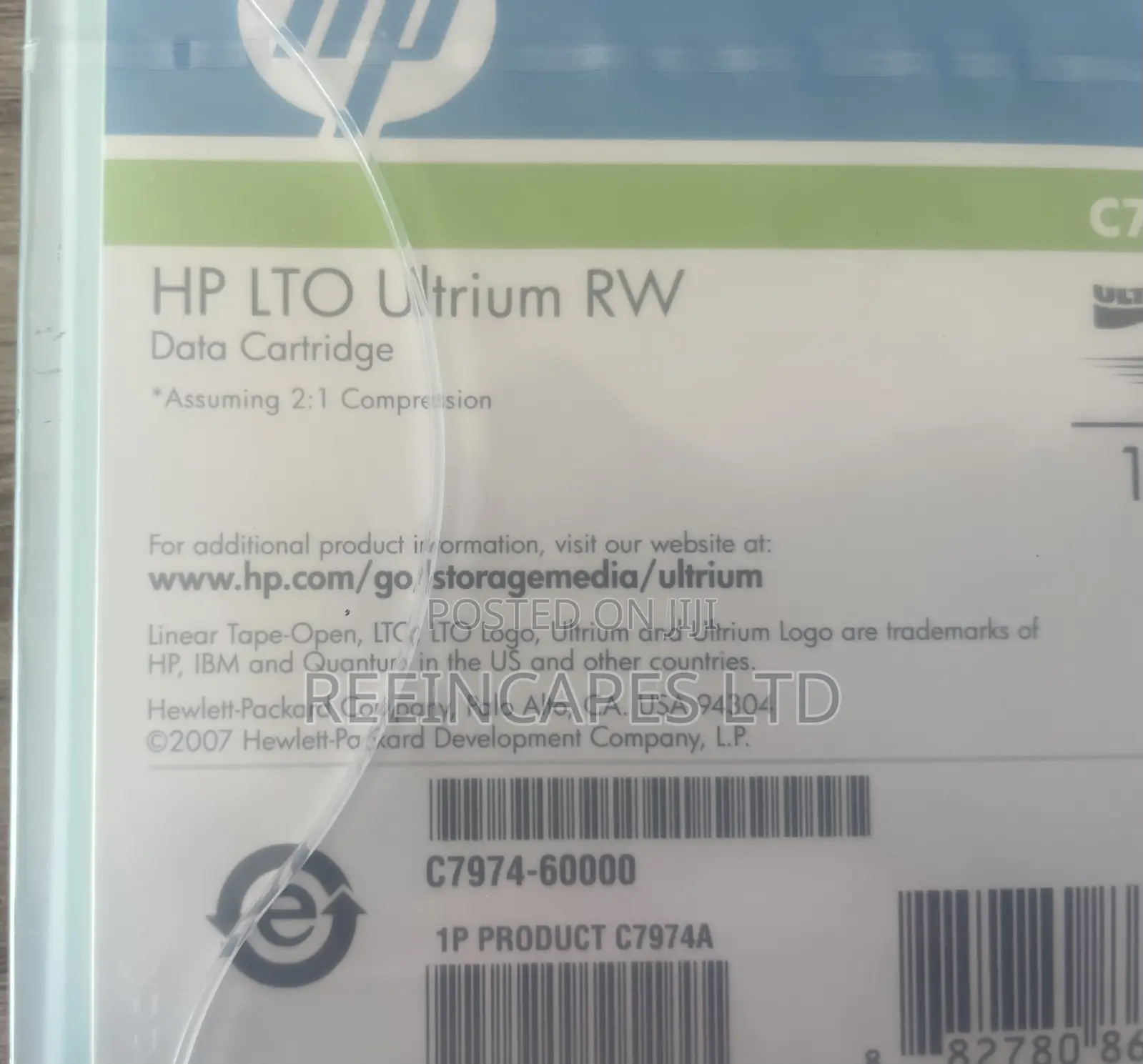 HP Storage Catridge 1.6tb