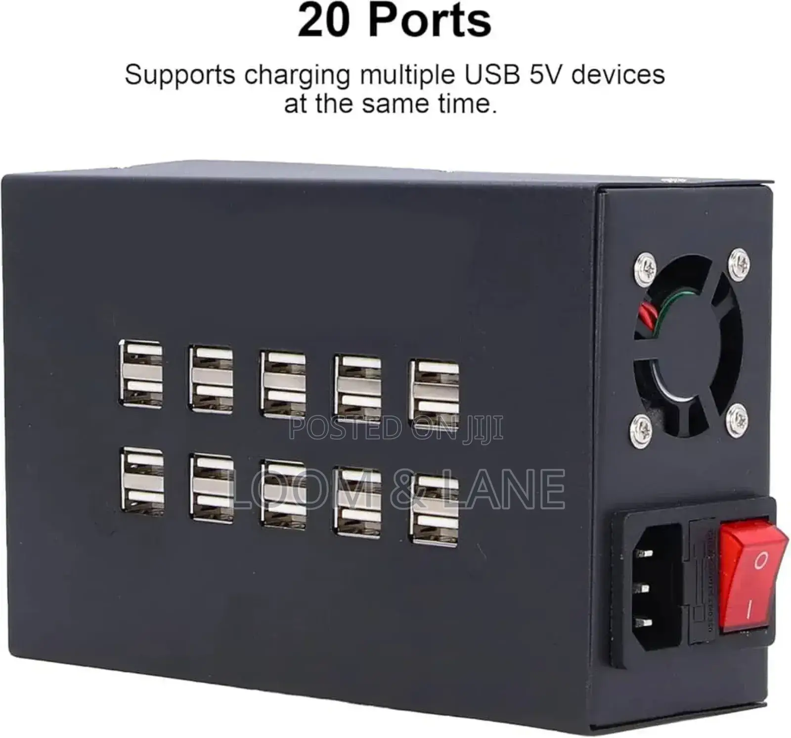 Intelligent USB Charging Station With 20 Ports