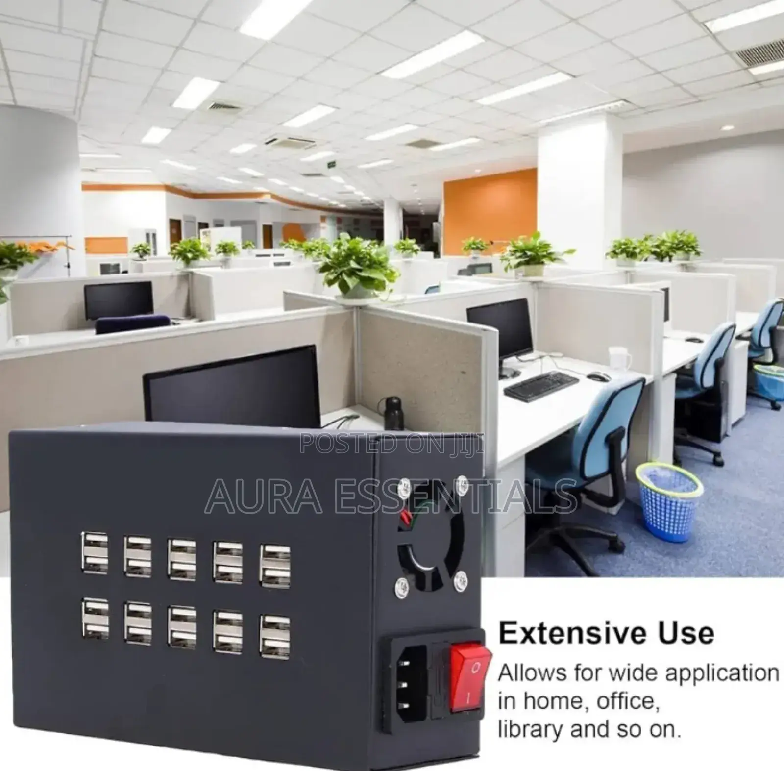 Intelligent USB Charging Station With 20 Ports