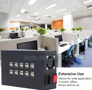 Intelligent USB Charging Station With 20 Ports