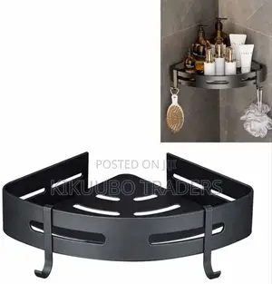 Triangular Self Adhesive Bathroom Corner Rack