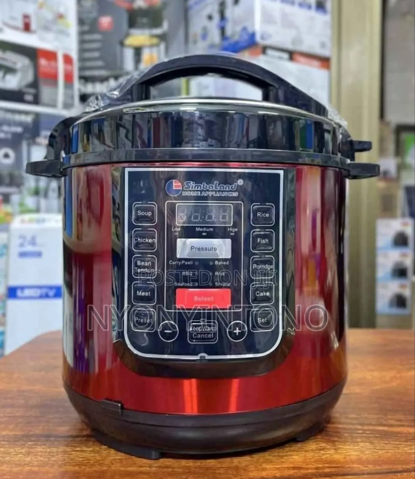 Simbaland 7liters Digital Electric Pressure Cooker