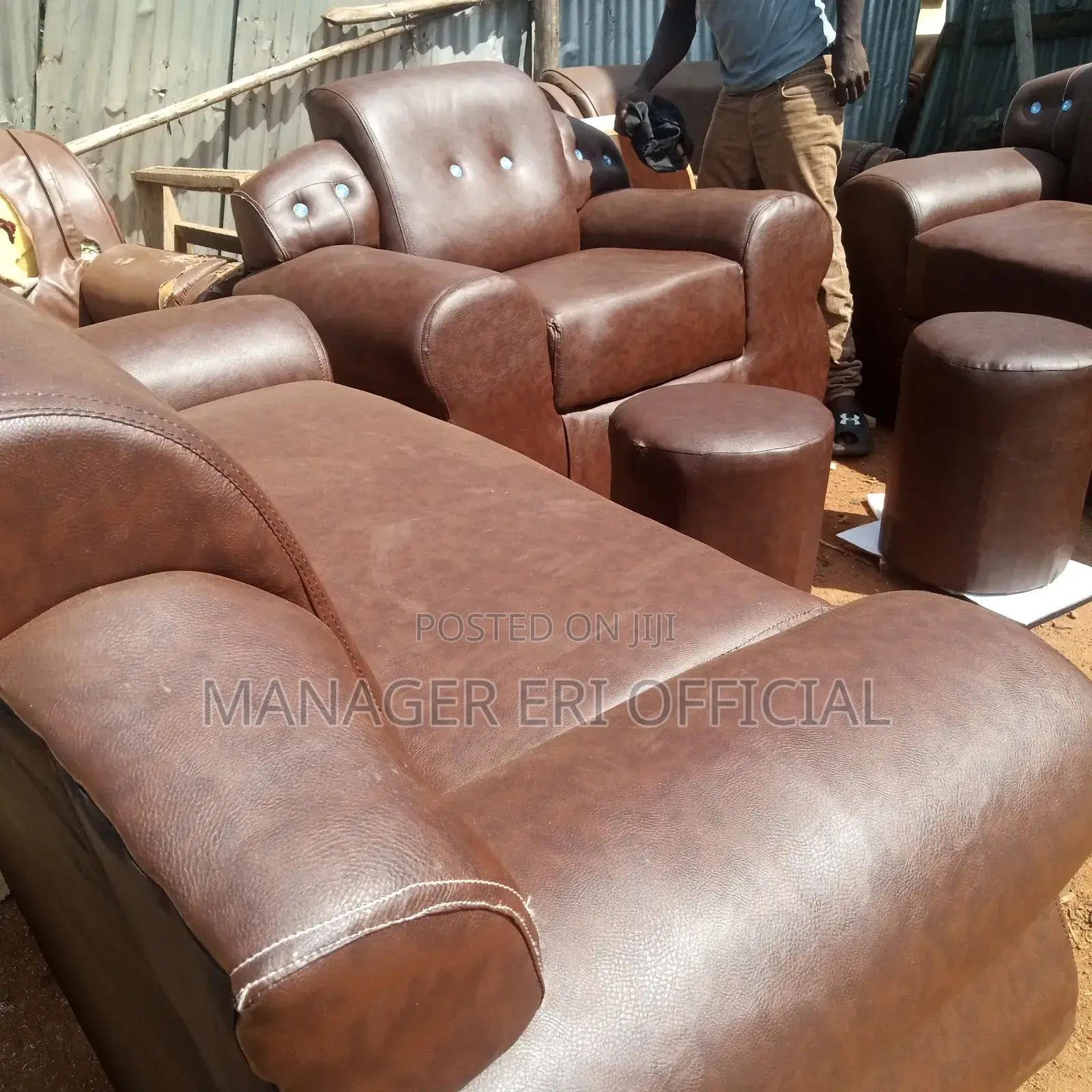 Brand New Leather Sofa