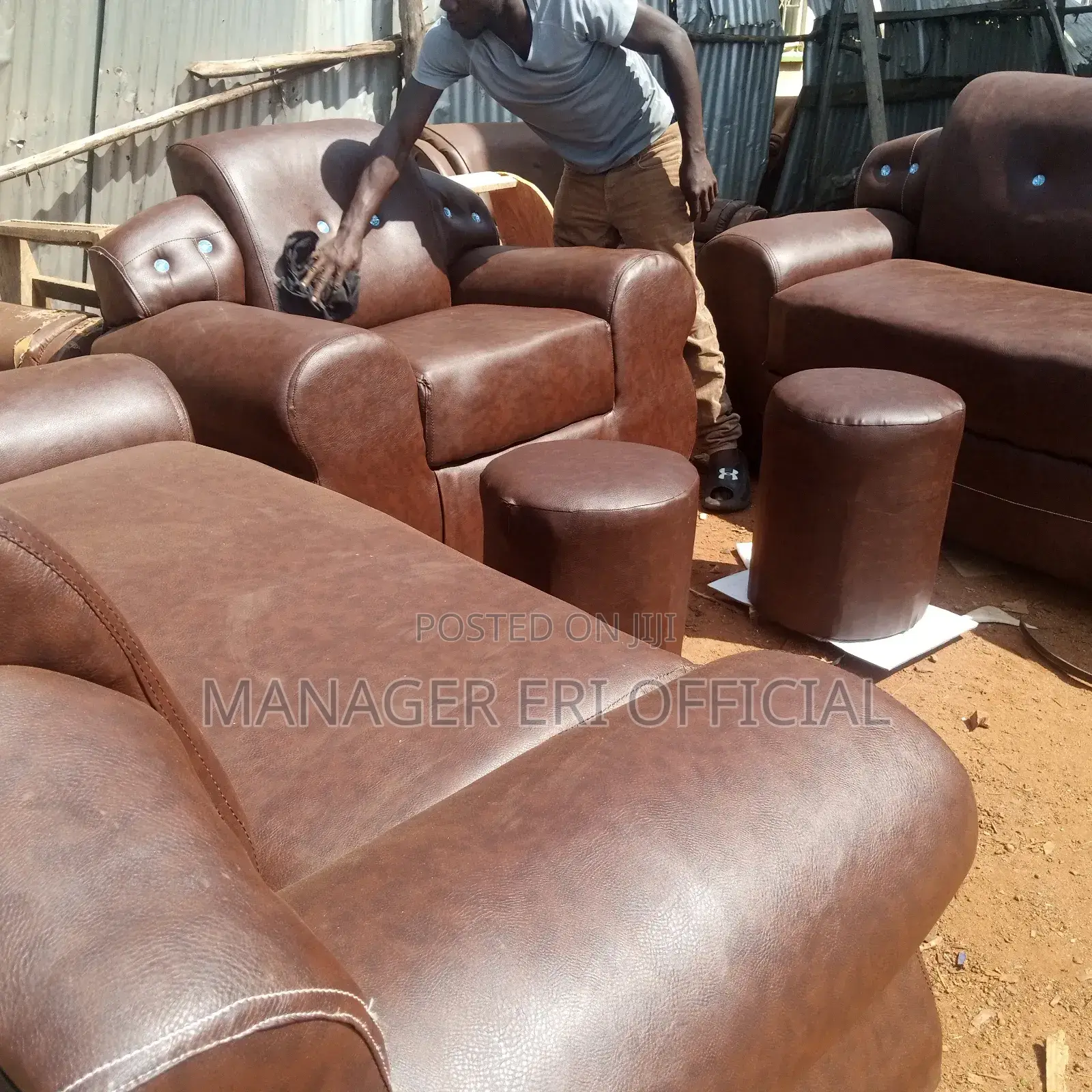 Brand New Leather Sofa