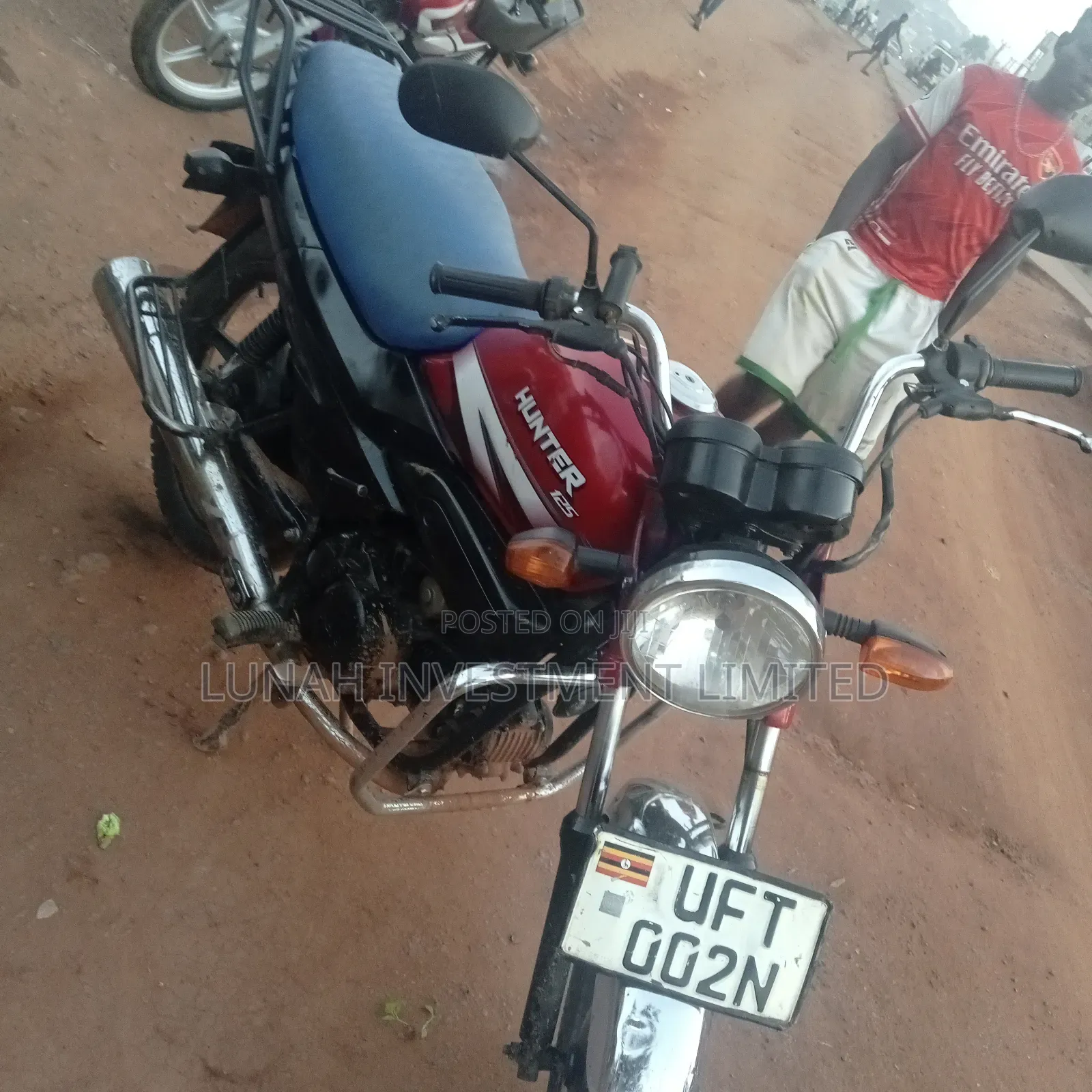 Hero Hunter 125 2023 Red