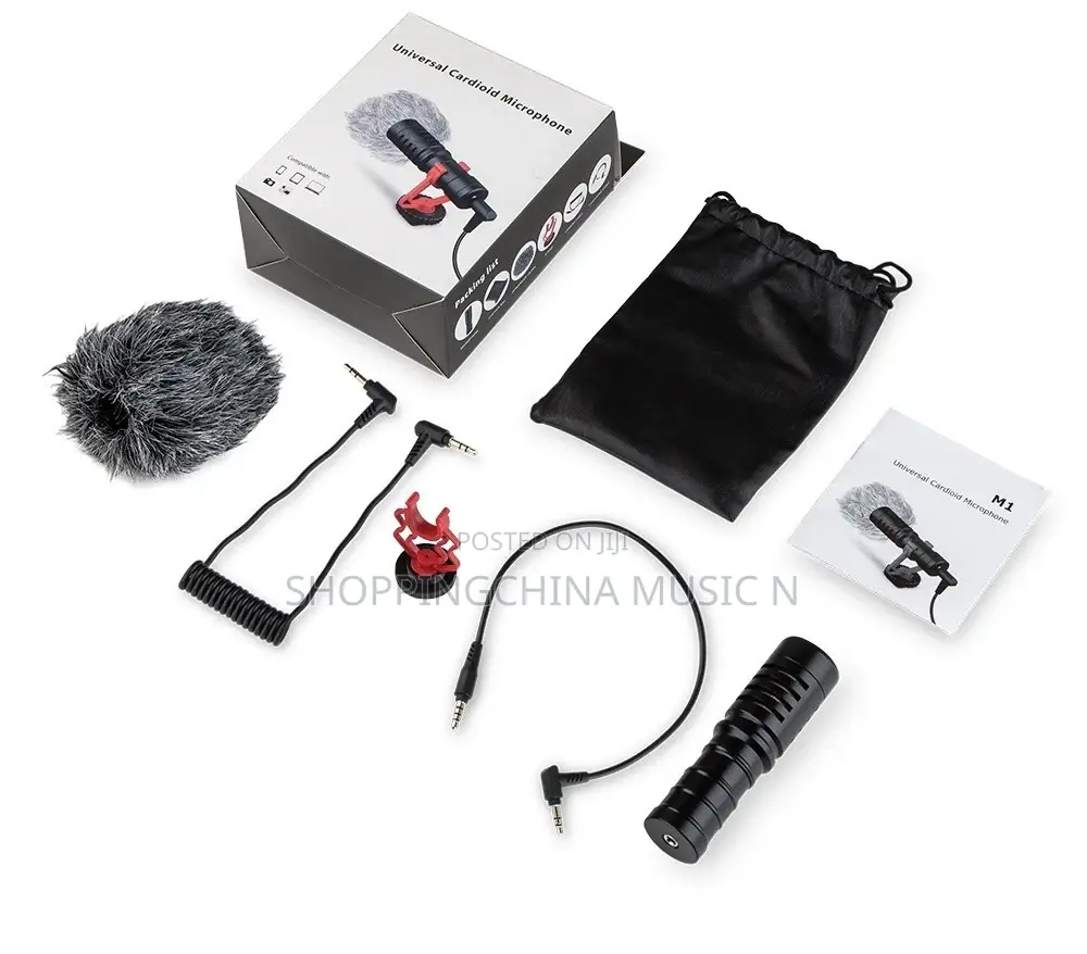 Shotgun Pickup Microphone Camera Canon Song Fuji