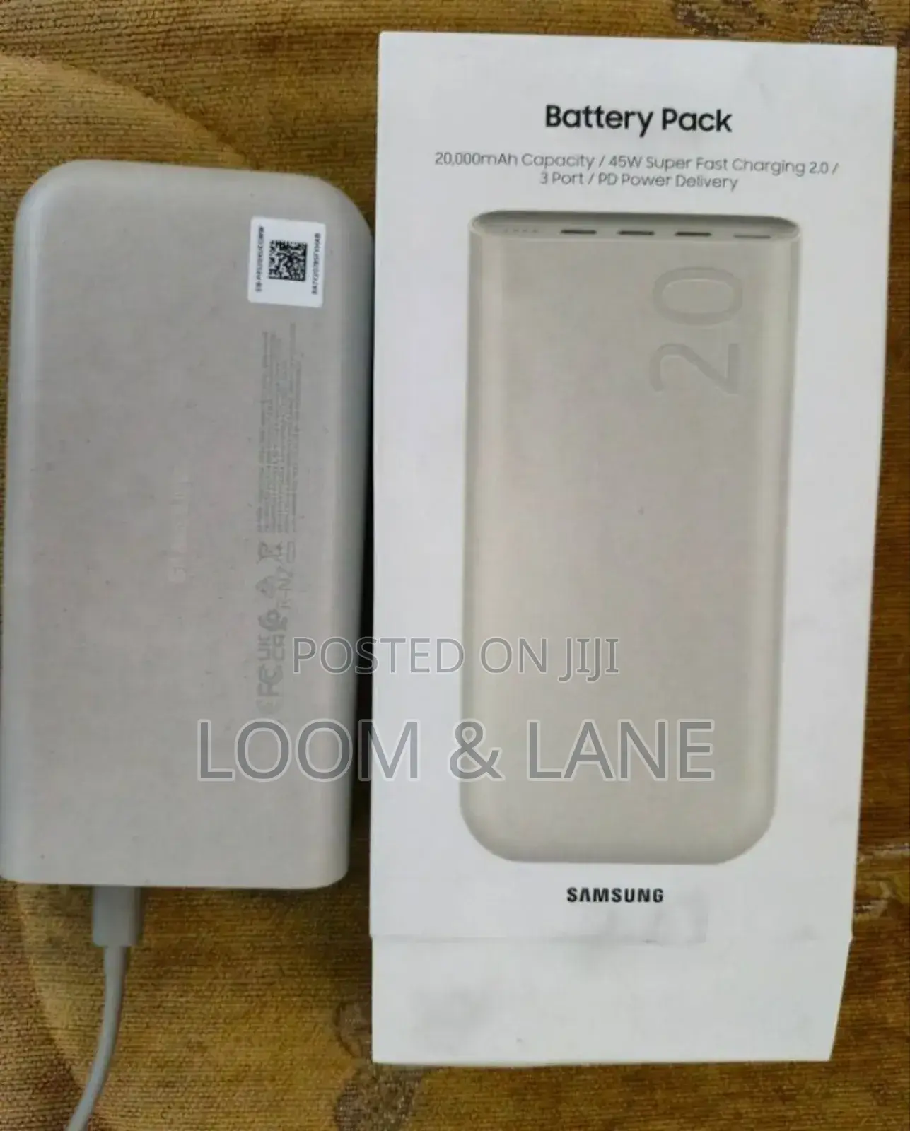 Samsung Battery Pack 20,000mah (45W) Super Fast Charging