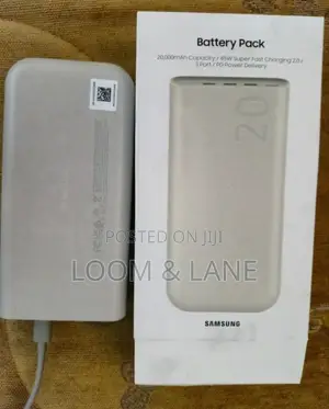 Samsung Battery Pack 20,000mah (45W) Super Fast Charging