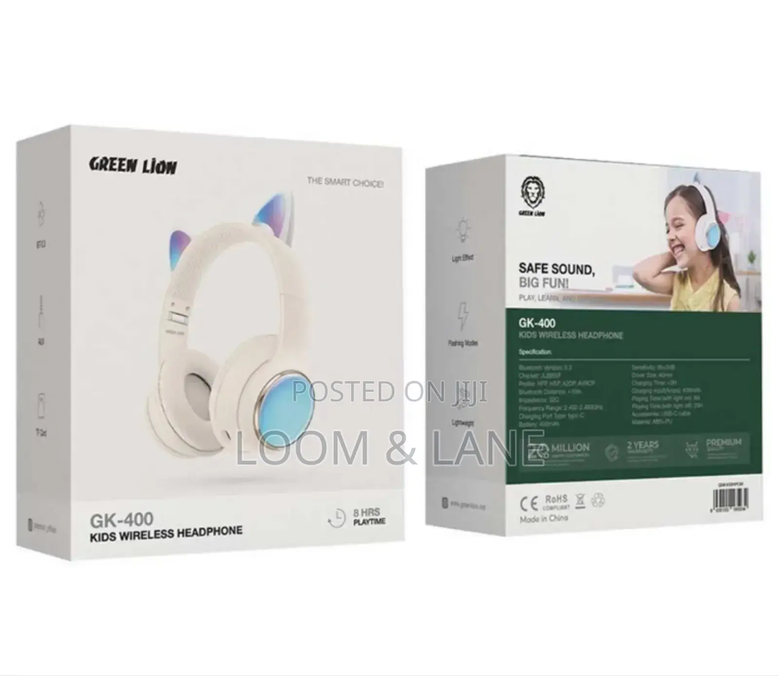 Green Lion Kids Headset