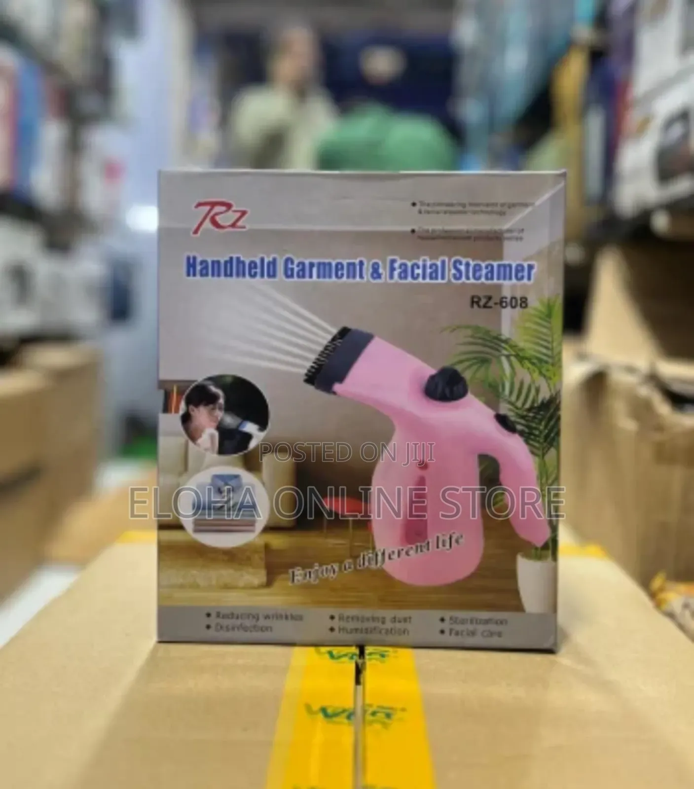 2 in 1 RZ Handheld Garment and Facial Steamer