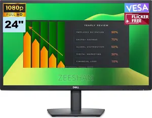 Dell E2423H Flicker Free Monitor, 24" FHD VA (1920x1080) 60H