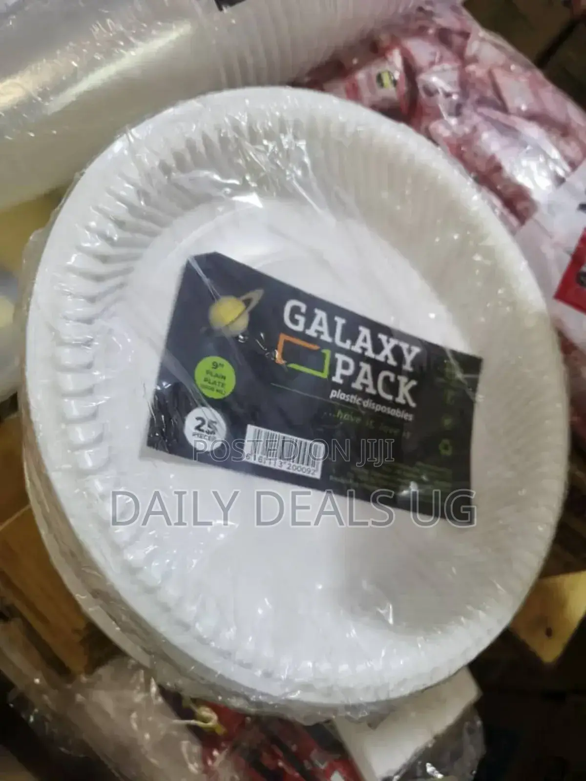 Galaxy Pack Disposable Plate