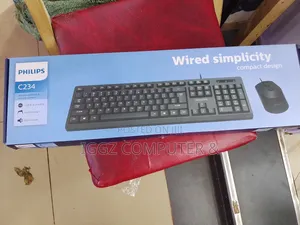 Phillips 234 Wired Keyboard and Mouse Combo