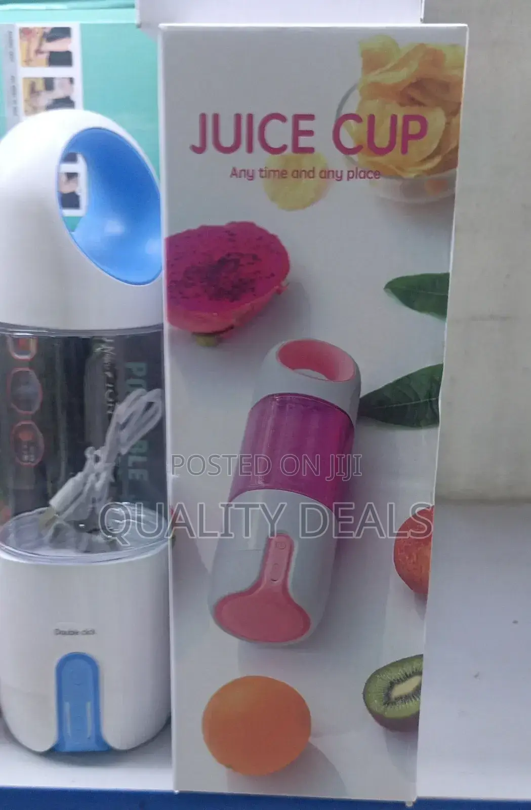 Portable Blender Smoothie Juicer Cup Rechargeable