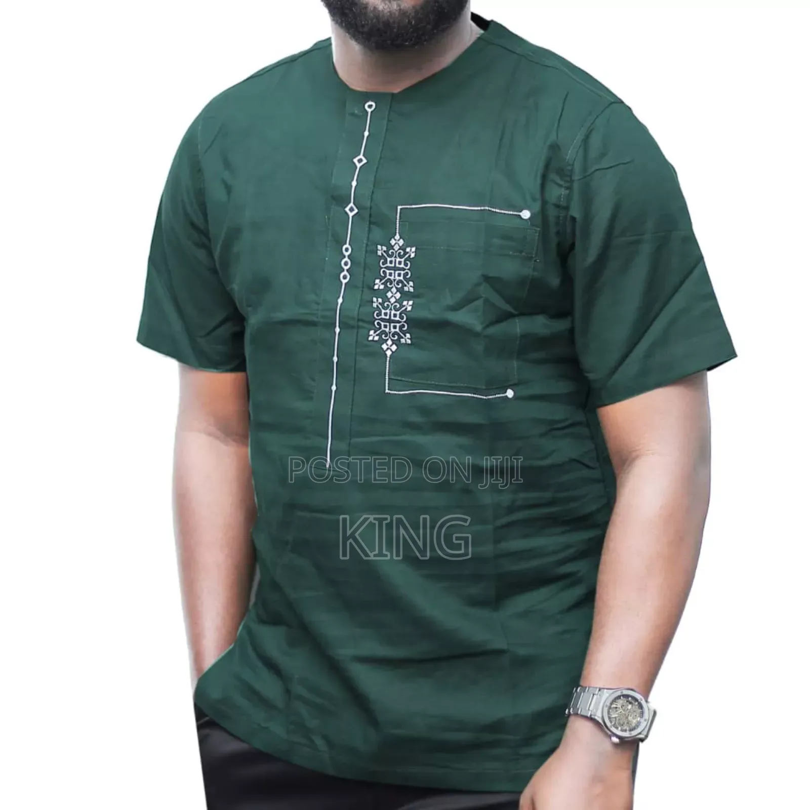 Formal African Wear/Kitengi. (Short Sleeve)