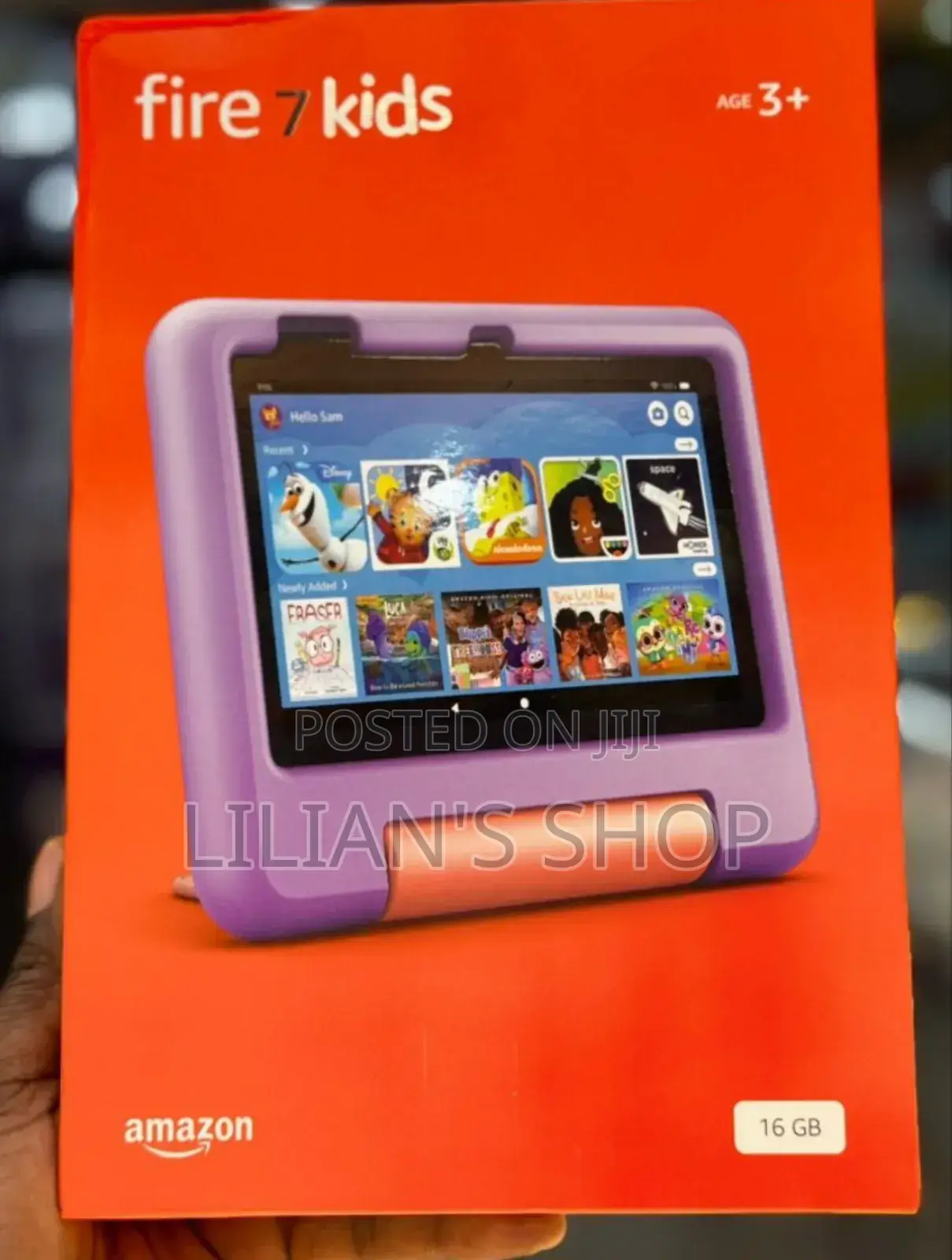 New Amazon Fire 7 16 GB Red