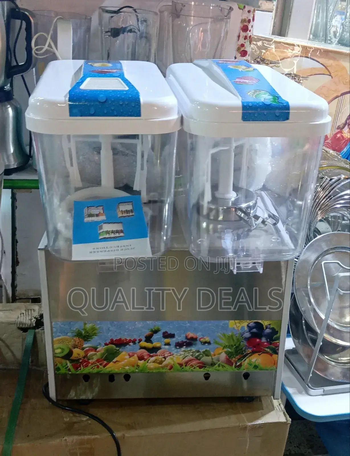 Double Juice Dispenser